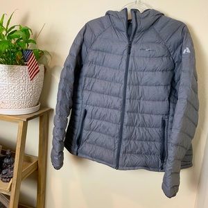 Grey Eddie Bauer Down feather/Puffer Jacket